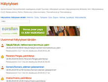 Tablet Screenshot of halytykset.com